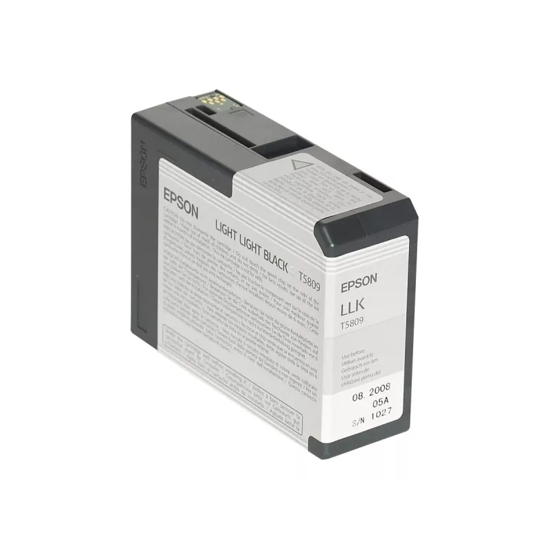 Epson Singlepack Light Light Black T580900, Light light black, Atrament pigmentowy, 80 ml, 1 szt.