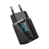 Ładowarka szybka Baseus Super Si 1C 20W z kablem USB-C na Lightning 1m (czarny)