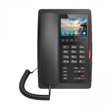 Telefon IP Fanvil H5W Czarny 2 linie Wi-Fi