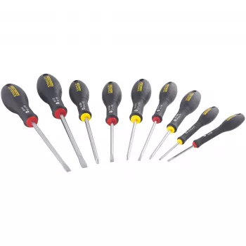 Zestaw wkrętaków ręcznych STANLEY FATMAX FMHT65439-0 — wkrętaki płaskie, różne rozmiary