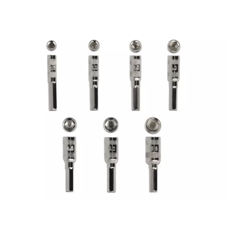 Zestaw wkrętaków DeLOCK 90551 8 części zewnętrzny sześciokątny wałek drążony 2.5 - 5.5 mm
