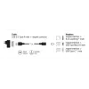Kabel USB DeLOCK 88165 1 m USB A czarny