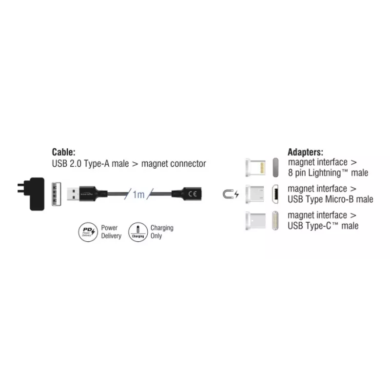 Kabel USB DeLOCK 88165 1 m USB A czarny