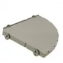 Półka FERPLAST 93245021 — plastikowa półka do klatek dla fretek i gryzoni, szara, 380×380×30 mm