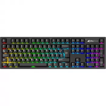 Sharkoon OfficePal KB70W klawiatura mechaniczna, Linear Silent, układ DE