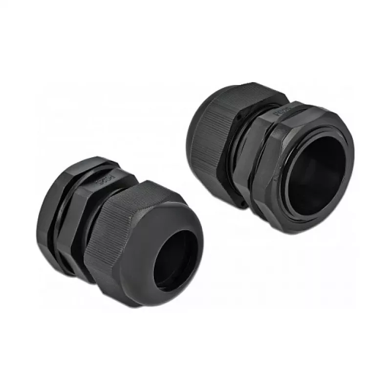kabel Gland DeLOCK 60224 Czarny Plastic 10 szt.