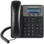 Telefon DECT Grandstream GXP1610 — czarny, LCD 132×48 px, zestaw słuchawkowy (RJ-9), 1 słuchawka, książka telefoniczna 500, tryb głośnomówiący