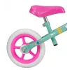 Rower dziecięcy Toimsa TOI198 — stalowa rama 25,4 cm (10 cali), unisex, hamulec ręczny, 2 koła, 3,5 kg, zielony wielokolorowy