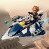 LEGO Microfighter Star Wars Plo Koon's Jedi Starfighter 75400 — 89 elementów, 1 minifigurka, wiek 6+