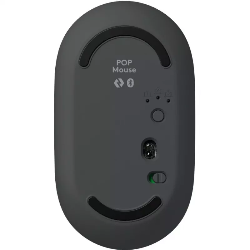 Logitech POP ICON COMBO Swiss, Grafit/Zielony, Bluetooth, Swiss, 920-013275