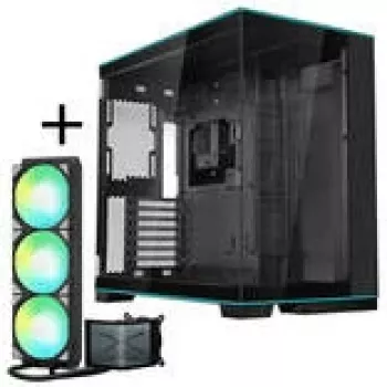 Lian Li O11D EVO RGB + TRYX PANORAMA SE ARGB Kompletny zestaw chłodzenia cieczą - czarny, 360 mm