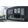Cama Szafka VIGO 90 pełna 90/35/32 biały/szary połysk