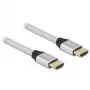 Kabel HDMI DeLOCK Ultra High Speed 48 Gb/s 8K 60 Hz srebrny 3 m