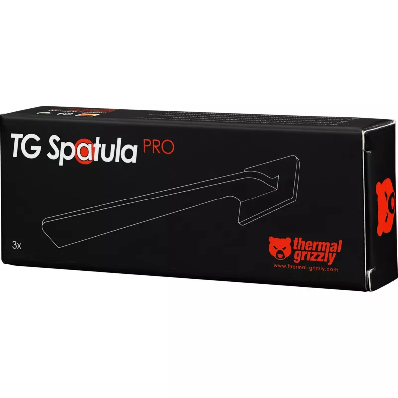Aplikatory Thermal Grizzly Spachtel Pro — zestaw 3 sztuk do nakładania pasty termoprzewodzącej