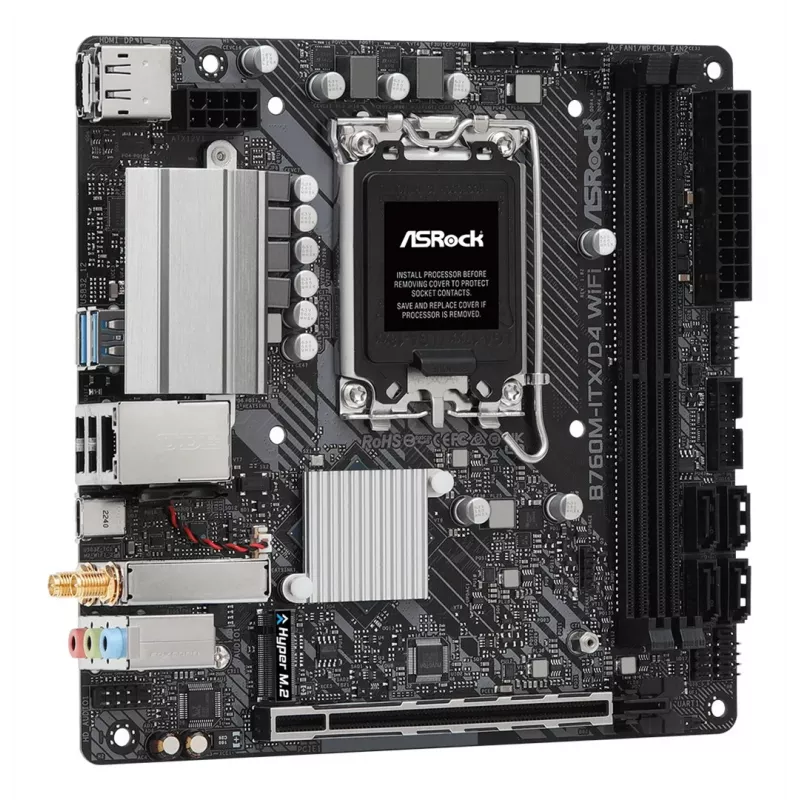 Płyta główna ASRock B760M-ITX/D4 WiFi Intel B760 LGA 1700 mini ITX