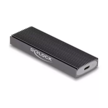 Obudowa SSD DeLOCK Zewnętrzna Uniwersalna Obudowa USB Type-C Combo do M.2 NVMe PCIe lub SATA SSD bez narzędzi