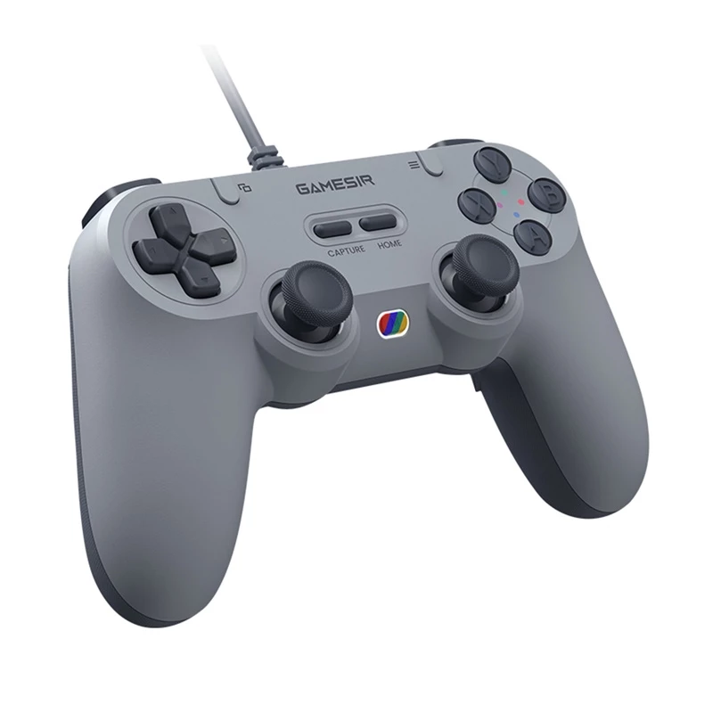 Przewodowy kontroler GameSir T3 GY — ergonomiczny design, kompatybilny z PC