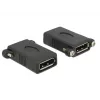 Adapter DisplayPort DeLOCK DisplayPort 1.1 F-F Czarny