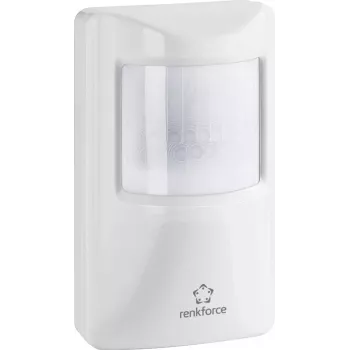 Czujnik ruchu Renkforce 751560, IP44 odporny na warunki atmosferyczne, zasięg detekcji 12 m
