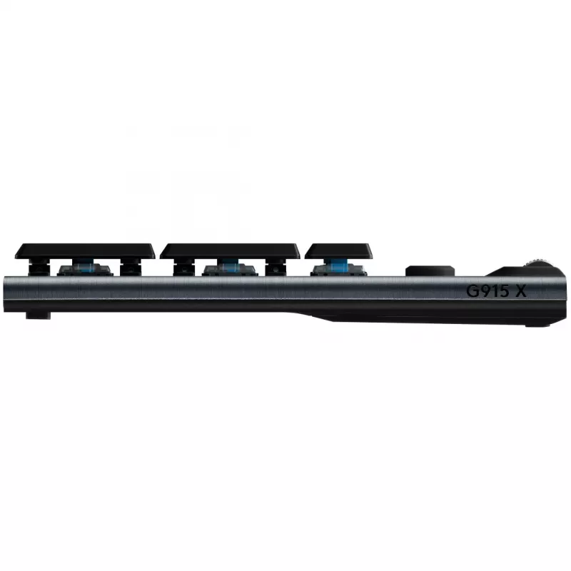 Klawiatura Logitech G G915 X LIGHTSPEED do gier USB RF bezprzewodowa Bluetooth QWERTY US International czarna