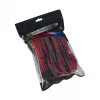 Wewnętrzny przewód zasilający CableMod CM-PCAB-BKIT-NKCR-3PK-R Carbon czerwony