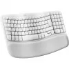 Klawiatura Logitech Wave Keys dla Mac QWERTZ Niemiecka Biała