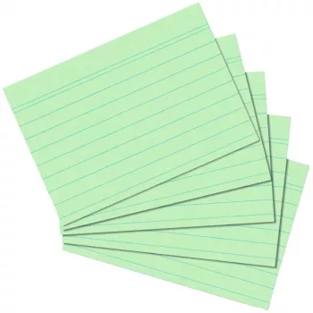 Indeks kartkowy Herlitz 1150655 zielony 100 arkuszy 1 szt.