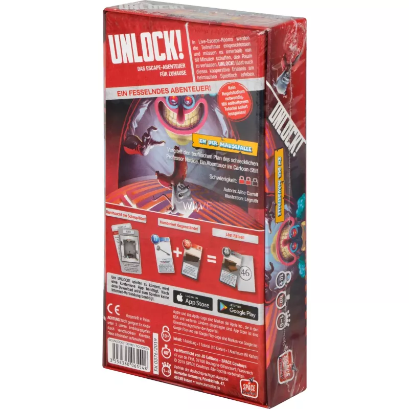 Unlock - In the mysztrap, Party Game Box 1B