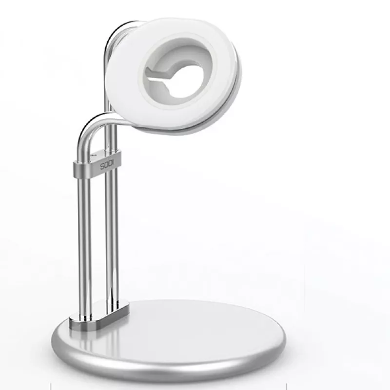 Stojak indukcyjny SAW-300 do Apple Watch srebrny