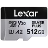 Flash Memory Lexar 512 GB UHS-I microSDXC srebrny PLUS