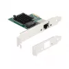 Karta DeLOCK PCI Express x1 1 x RJ45 Gigabit LAN BCM szara