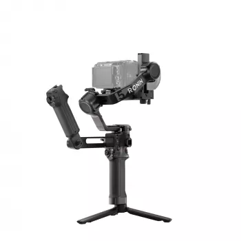 Stabilizator ręczny do kamery DJI RS 5 combo — aluminium, 30 h pracy na baterii, 1,46 kg, czarny