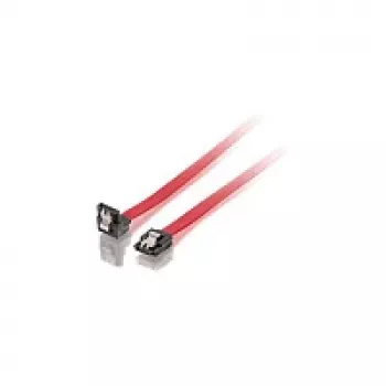 Equip Wewnętrzny kabel połączeniowy SATA II, 0,3 m, SATA II, SATA 7-pin, SATA 7-pin, Męski/Męski, Czerwony
