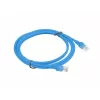 Kabel sieciowy LANBERG PCU6-10CC-0200-B Cat6 U/UTP RJ-45 do RJ-45 2 m niebieski, przewodnik CCA, 250 MHz