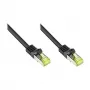 Kabel sieciowy Alcasa 8070R-010S RJ-45 Cat7 1 m czarny