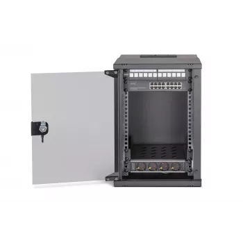 Szafa wisząca na ścianę Digitus DN-49103-SET 9U 315 x 300 mm Czarny