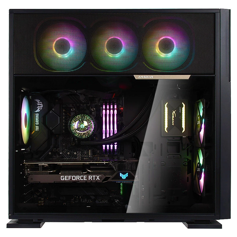 Obudowa komputerowa In Win IW-CS-515BLK-1AL120 Midi Tower Czarna