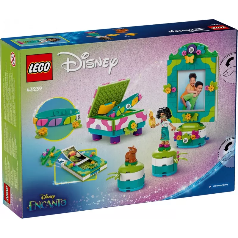 Ramka na zdjęcia i szkatułka na biżuterię LEGO Disney Classic Mirabel 43239