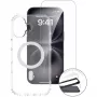 4smarts Mobile Phone Case Border Transparent biały for iPhone 17