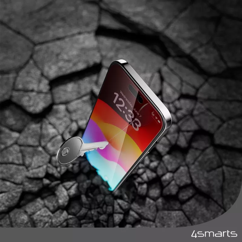 Folia ochronna 4smarts 540599 na iPhone 15 Plus odporna na zarysowania