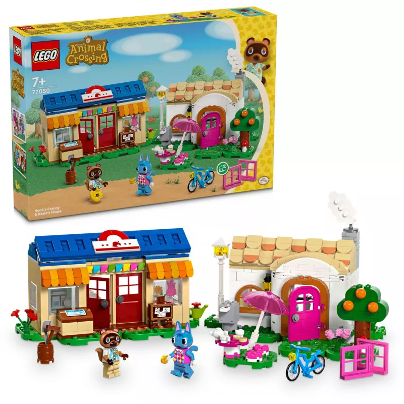 Klocki konstrukcyjne LEGO 77050 Animal Crossing Sklep Nooka i dom Sophie – zestaw modułowy