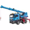 Crane truck BRUDER MAN TGS Kran-LKW niebieski ABS 03771