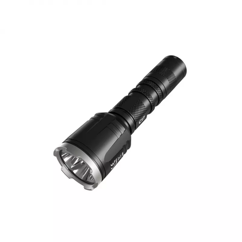 Latarka ręczna Nitecore CI7 — 4 diody LED, 2500 lumenów, 130 h czasu pracy, 148,2 mm, 158 g, czarna