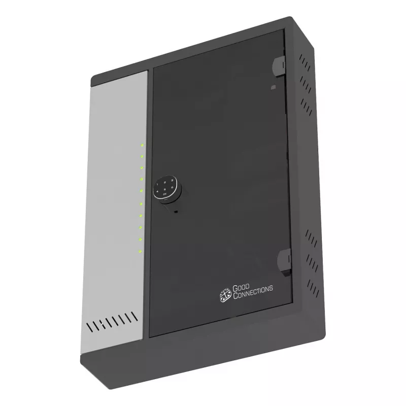 Good Connections szafka do ładowania naścienna do 11 urządzeń, USB-C, port 30 W