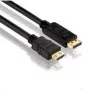 Adapter kablowy wideo PureLink PI5100-010 DisplayPort na HDMI 1m Czarny