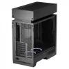 Obudowa komputera stacjonarnego DeepCool CL6600 Czarna — obsługuje zasilacze ATX/PS2/SFX/SFX-L, przednie wentylatory 140 mm, górne/tylne 120/140 mm, napędy 2,5/3,5 cala