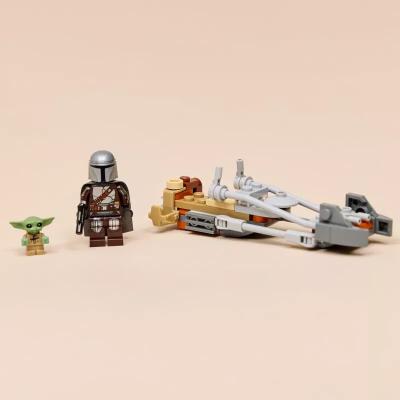 LEGO STAR WARS 75436 Speeder Bike Mandalorianina i Grogu