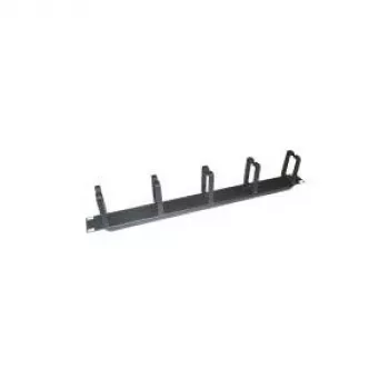 Płyta prowadzenia kabli LogiLink do szafy krosowej - RAL 9005 - 1U - 48,3 cm (19 cali)