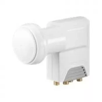 Microconnect LNBS-4 uniwersalny konwerter satelitarny (LNB) biały