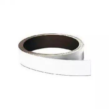 Taśma magnetyczna Franken LS30 grubość 0,8 mm, 30 mm × 10 m, biała